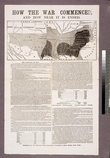 How the war commenced, and how near it is ended