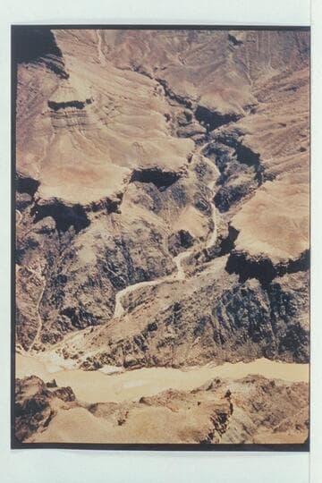 Up Monument Creek.  Note the monument in upper right center