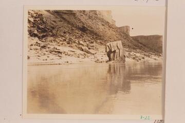 Ten Mile Rock.  Eddy lunched at this point on July 18, 1927