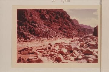 Upriver from Mile 233.8 at foot of 234 Mile Rapid