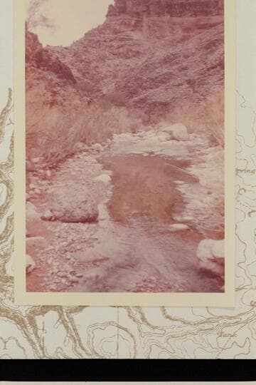 Flow in Robbers Roost Canyon, Diamond Creek