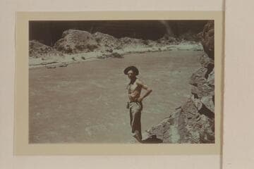 Hugh Cutler.  Right bank of the Colorado River below Deer Creek Falls