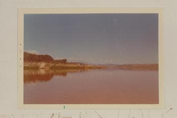 The right bank of Grand Wash from Lake Mead