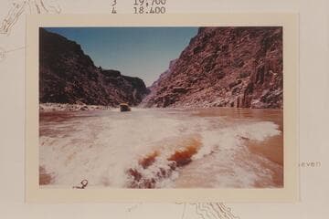 The "WEE YELLOW" tops Bridge Canyon Rapid