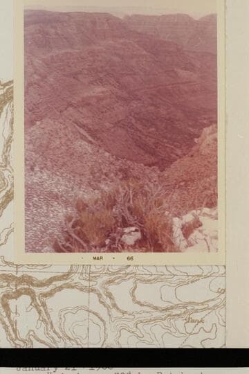 Southwest arm of Robbers Roost Canyon