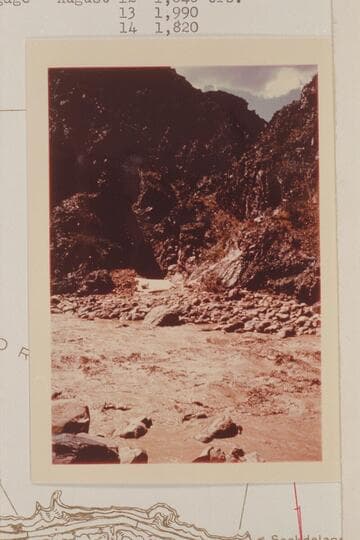 Across the head of Dockdologer Rapid from right bank