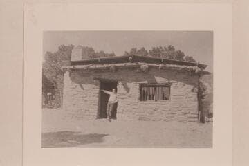 Navajo Mountain Trading Post.  Original store building