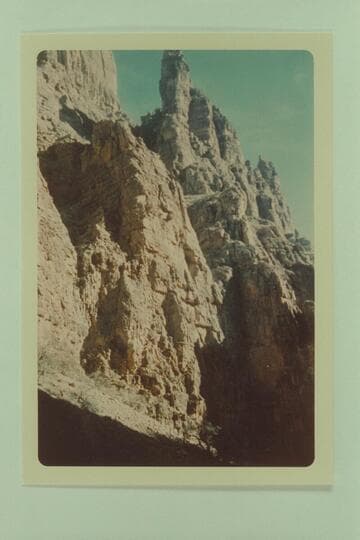 North wall of west arm of Quartermaster Canyon