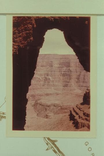 The Triumphal Arch from cave behind it