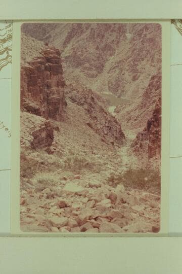 Escape route at Mile 226.3- left bank