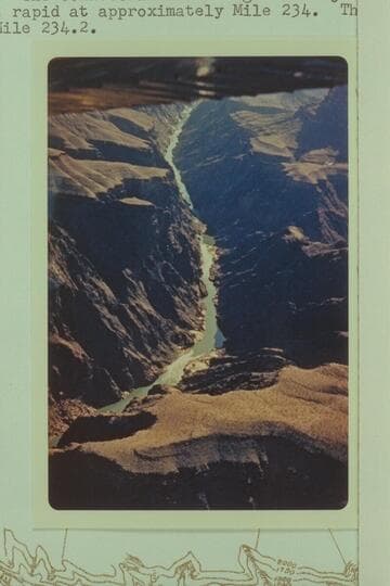 Up river from Mile 234.5 to 231.5