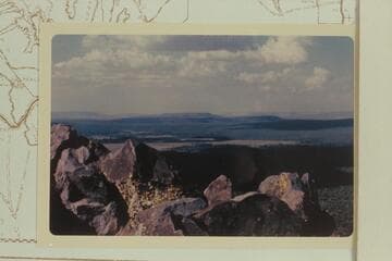 Location of Dunn 1869 inscription on Mt. Dellenbaugh