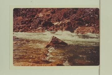 Buzz Belknap driving Mack Miller's Turbocraft up the head of Gneiss Canyon