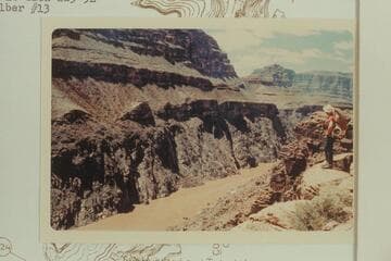 Across and down inner gorge from Mile 224, right bank