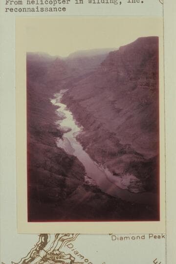 Down to Diamond Peak from Mile 221.5