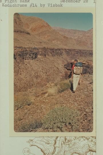 Up from about Mile 219, left bank showing slump block above right bank