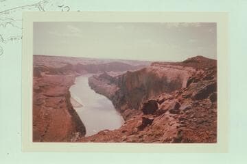 Down river from top of Tapestry Wall
