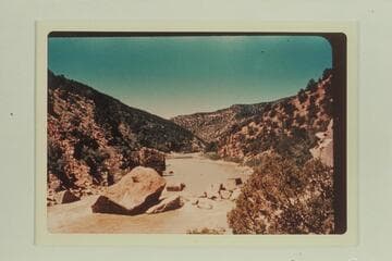 Ashley Falls in Red Canyon.  Flow about 1800 cfs