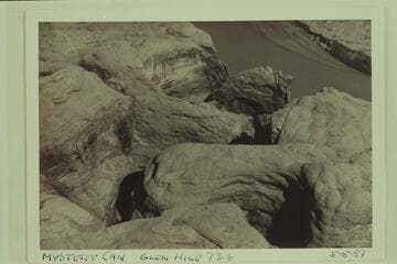 Mouth of Canyon at Mile 73.6 in Glen Canyon