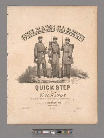 Orleans cadets quick step / by E. O. Eaton