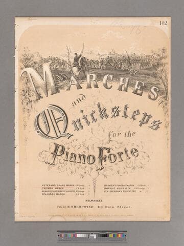 Veteran's grand march / Lovejoy