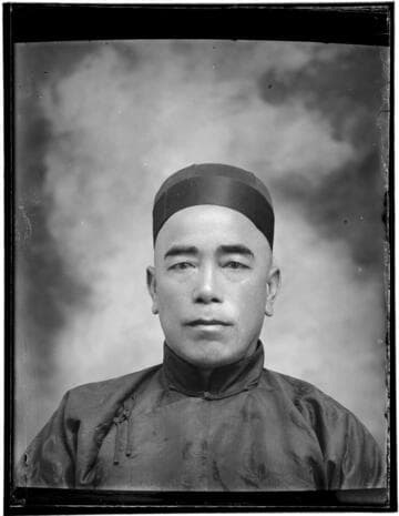 Head-shot portrait of a Chinese man