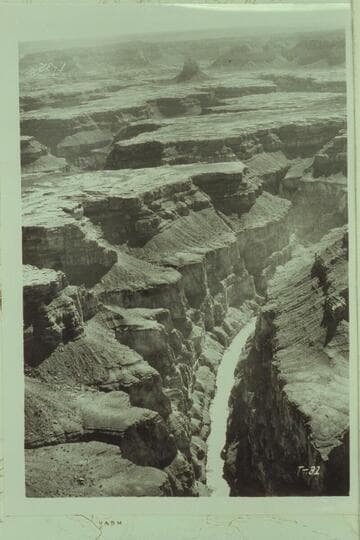 North to Supai Canyon and Mt. Sinyala from Mile 161