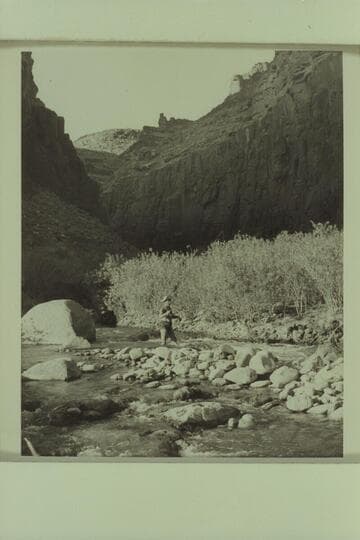 Marston fishing Tapeats Creek