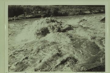 Vulcan Rapid.  Approximate flow:  16,000 cfs