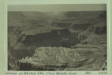 Looking up Havasu Canyon from Boysag Point