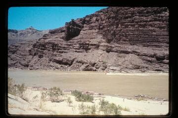 At end of run of Unkar Rapids