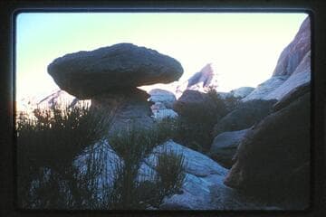 Balanced Rock north of Sid Whiskers Butte
