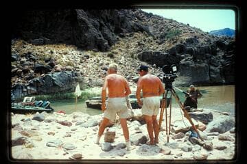 Avil and Kelley; Tapeats Creek