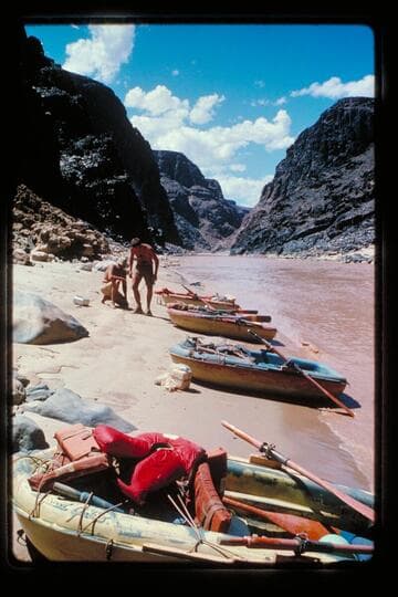 Down from Travertine Creek; Mile 229.4