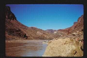 Down from camp; Hance Rapids, right bank