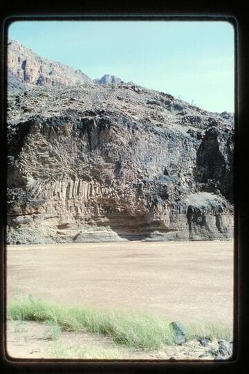 Lava crystals; Whitmore Trail