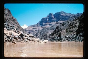 Up river from approximately Mile 228