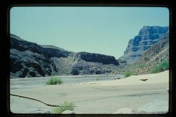 Down from 220 Mile Canyon; Esmeralda Island