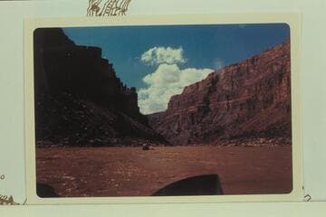 Down Cataract Canyon from Waterhole Canyon, about Mile 198.5