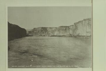 151.  Glen Canon:  Up the River.  Brown-Stanton Survey