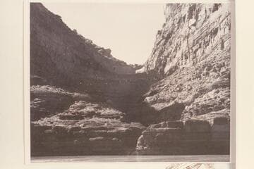 Cove Canyon with the head of Powell Puddle backing the water above its mouth
