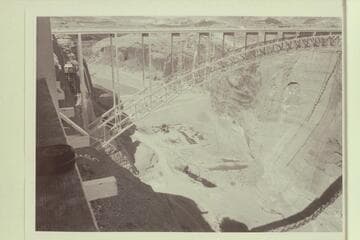 Bridge and dam site, Glen Canyon