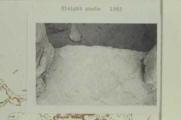 "NEMO 1934" inscription probably left by Everett Ruess in Davis Gulch at the ruin below the window.  "HLA" inscription below