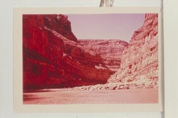 Down from upper end of fan at mouth of Clearwater Canyon