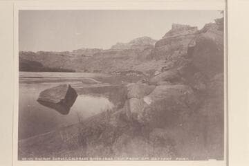 Up from opp. Battery Point.  Brown-Stanton Survey