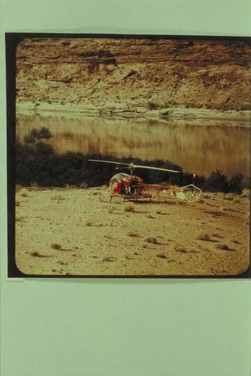 Rick helicopter near Knowles Canyon