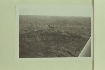 Head of Forbidding Canyon and divide beyond which is the drainage into Navajo Canyon