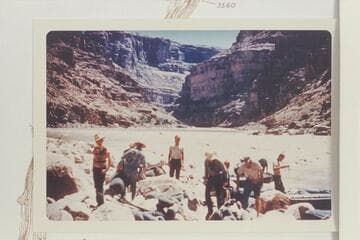 Up river from foot of rapid at mouth of Clearwater Canyon