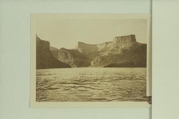 Deadhorse Point from Mile 3 1/2.  Survey by Easton, Leeds, and Wheeler