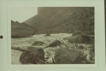 Up Dolores River at camp